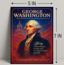 George Washington 1st President Poster PosterGoat