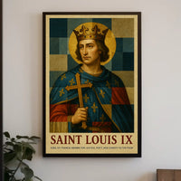 Saint Louis Ix King Of France Poster