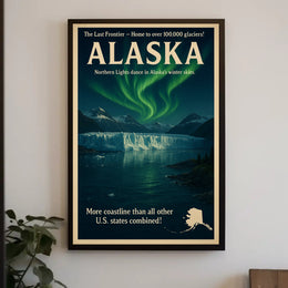 Alaska The Last Frontier Poster