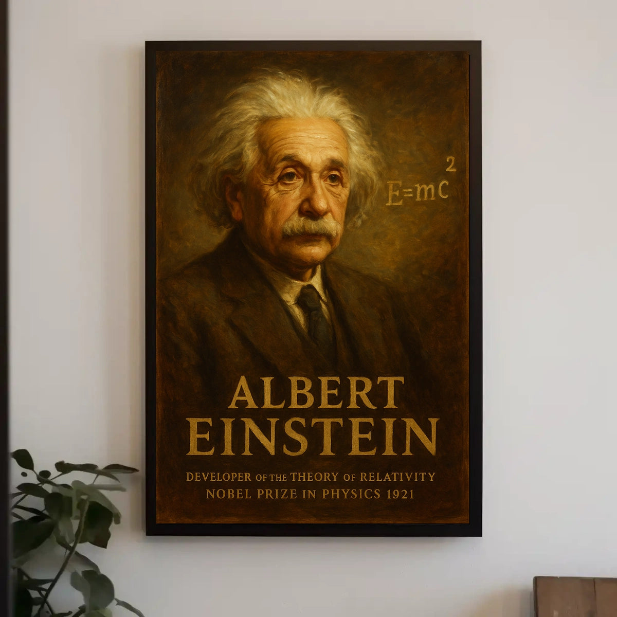 Albert Einstein Theoretical Physicist Poster
