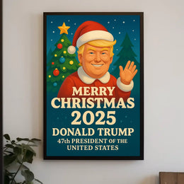 Donald Trump 47th President Poster