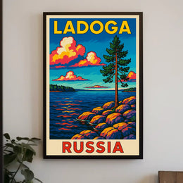 Ladoga, Russia Poster