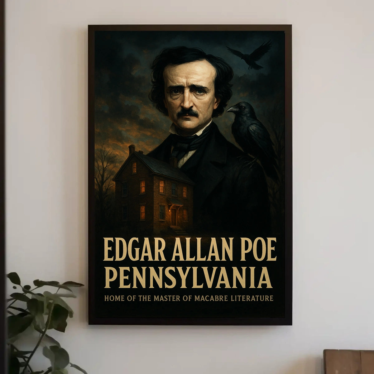 Edgar Allan Poe Master Of Macabre Poster