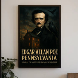 Edgar Allan Poe Master Of Macabre Poster
