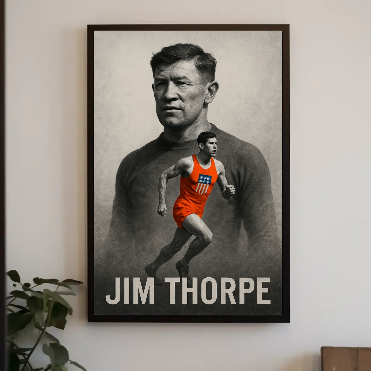 Jim Thorpe Athletic Legend Poster