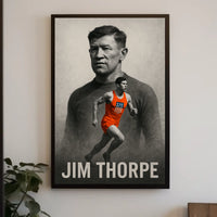 Jim Thorpe Athletic Legend Poster