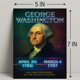 George Washington 1st President Poster PosterGoat