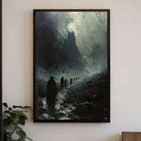 Journey Through the Shadows Wall Art Poster PosterGoat