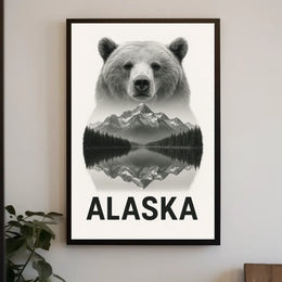 Alaska Wilderness Poster