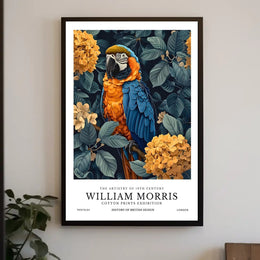 The Artistry of William Morris Exhibition Cultural Poster