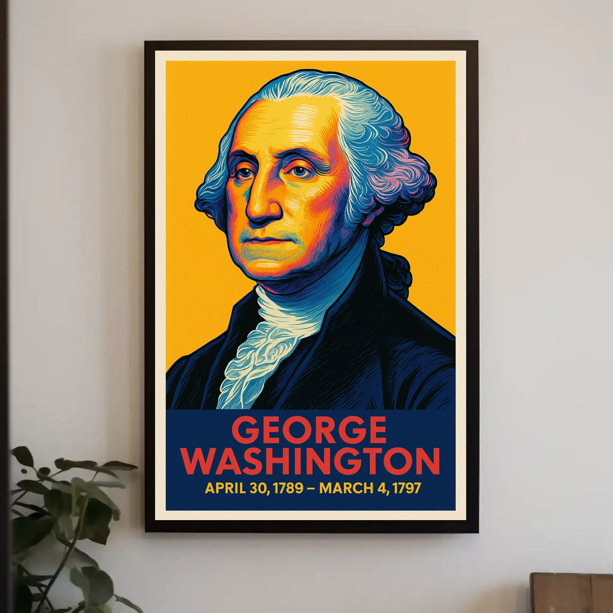 George Washington 1St President Poster