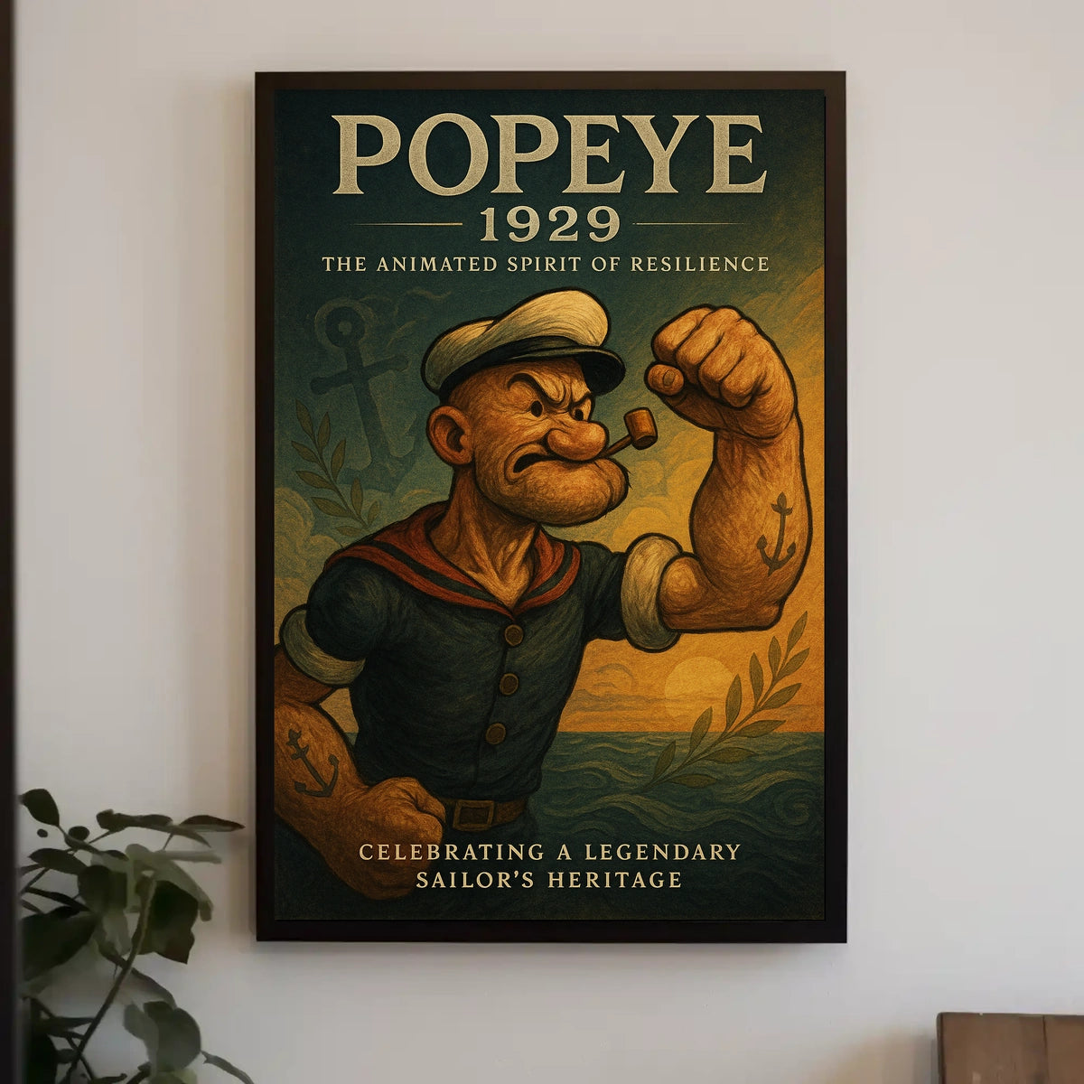 Popeye 1929 Art Poster POP-23