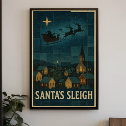 SantaS Sleigh Poster