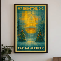 Washington, D.C. Capital of Cheer Poster