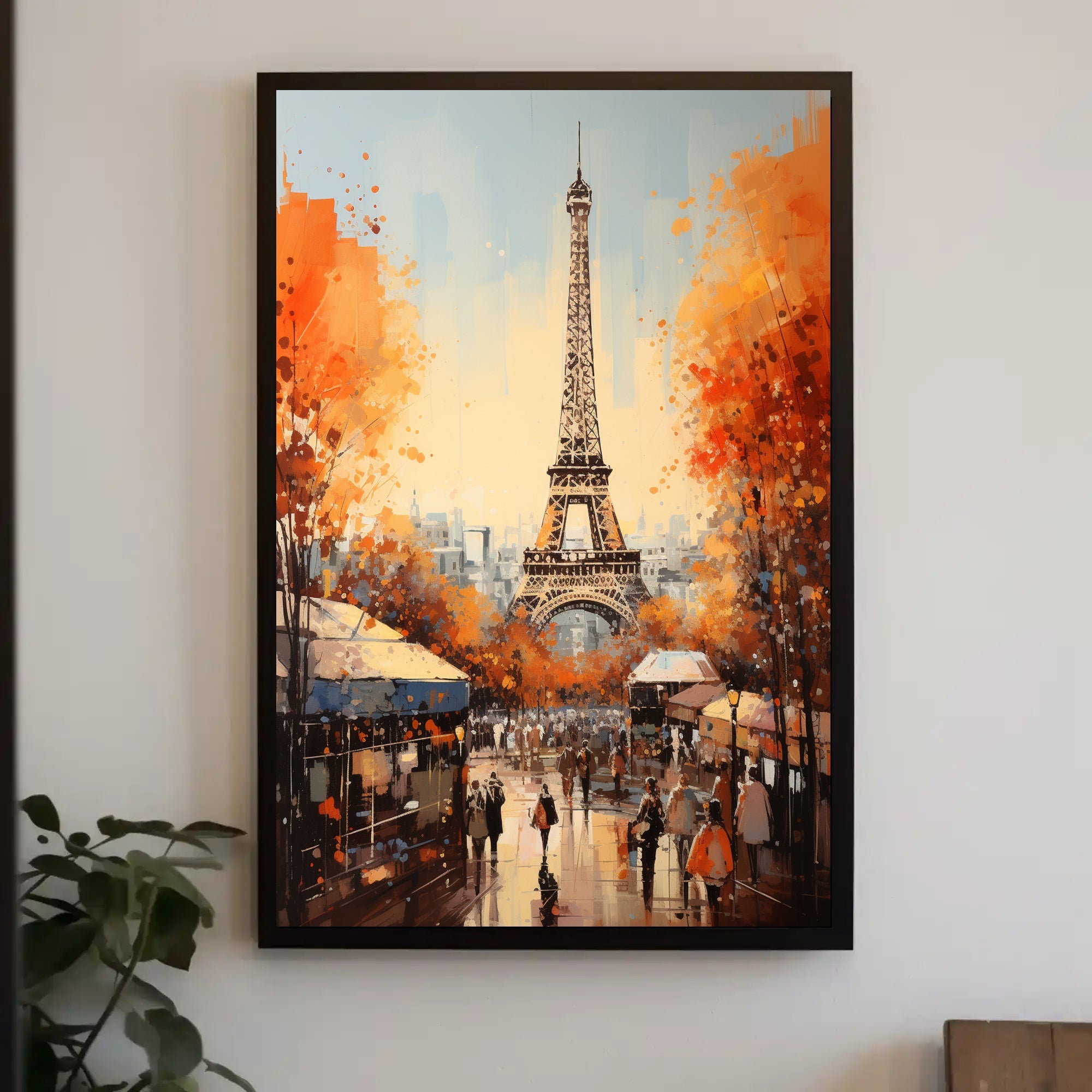 Autumn In Paris Poster