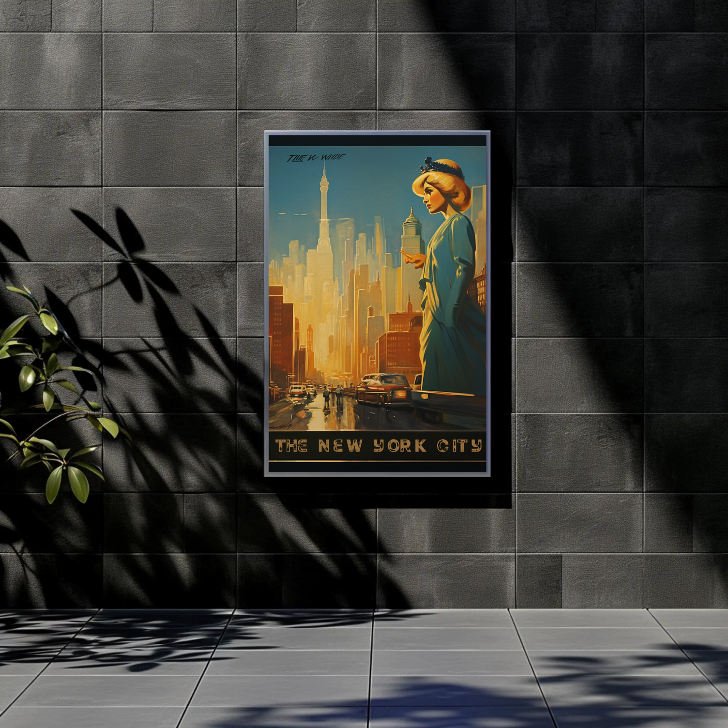 New York City Vintage Poster