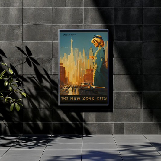 New York City Vintage Poster