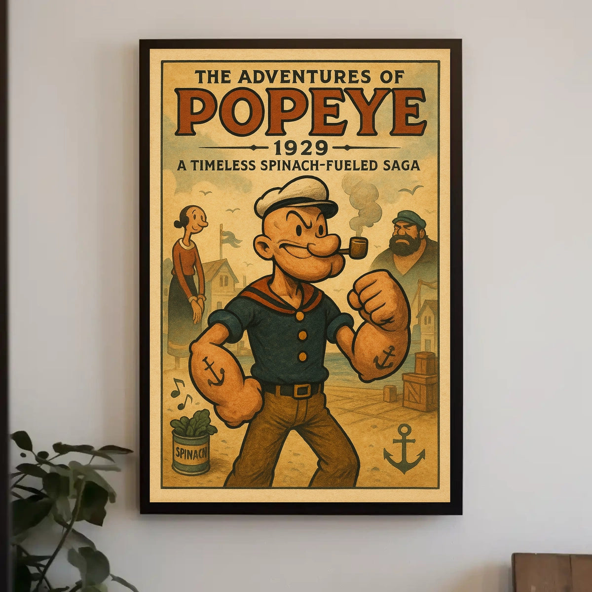 Popeye 1929 Art Poster POP-225