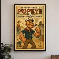 Popeye 1929 Art Poster POP-225