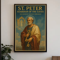 St. Peter Guardian of the Gates Poster