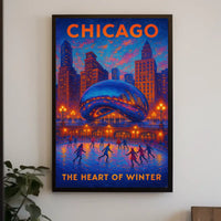 Chicago The Heart Of Winter Poster