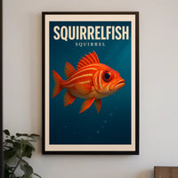 Squirrelfish Spotlight Poster PosterGoat