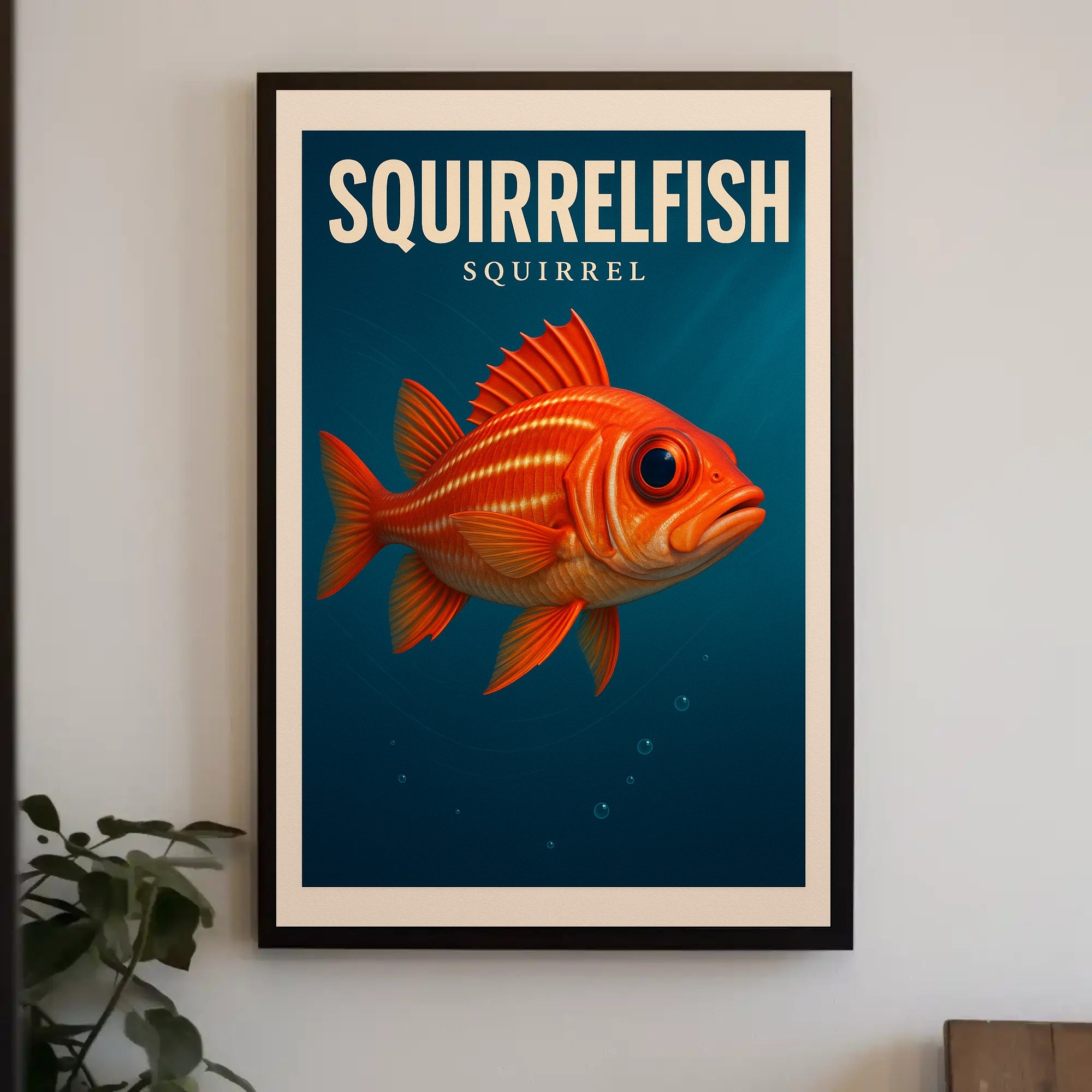 Squirrelfish Spotlight Poster PosterGoat