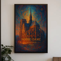 Notre-Dame Cathedral Poster