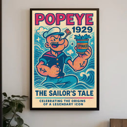 Popeye 1929 Art Poster POP-72