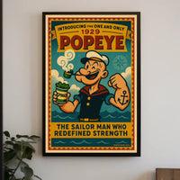 Popeye 1929 Art Poster POP-98