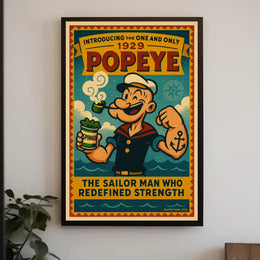 Popeye 1929 Art Poster POP-98