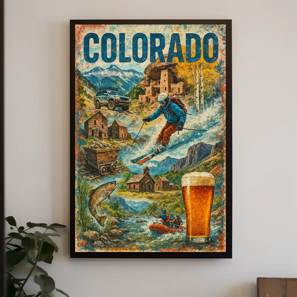 Explore Colorado Adventures Poster