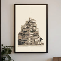 Hydra Architectural Serenity Poster