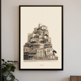 Hydra Architectural Serenity Poster