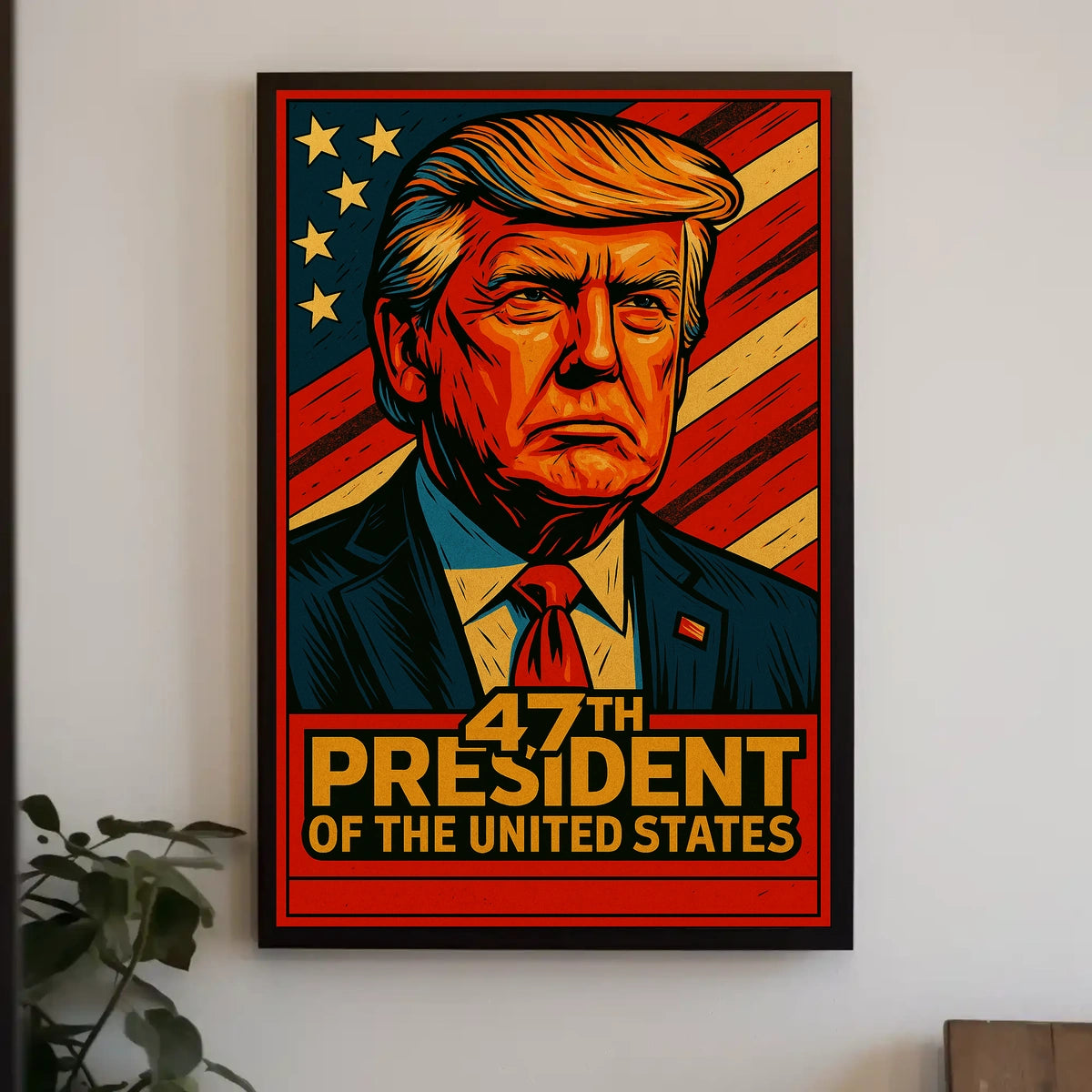47th President Of The United States Poster Wall Art