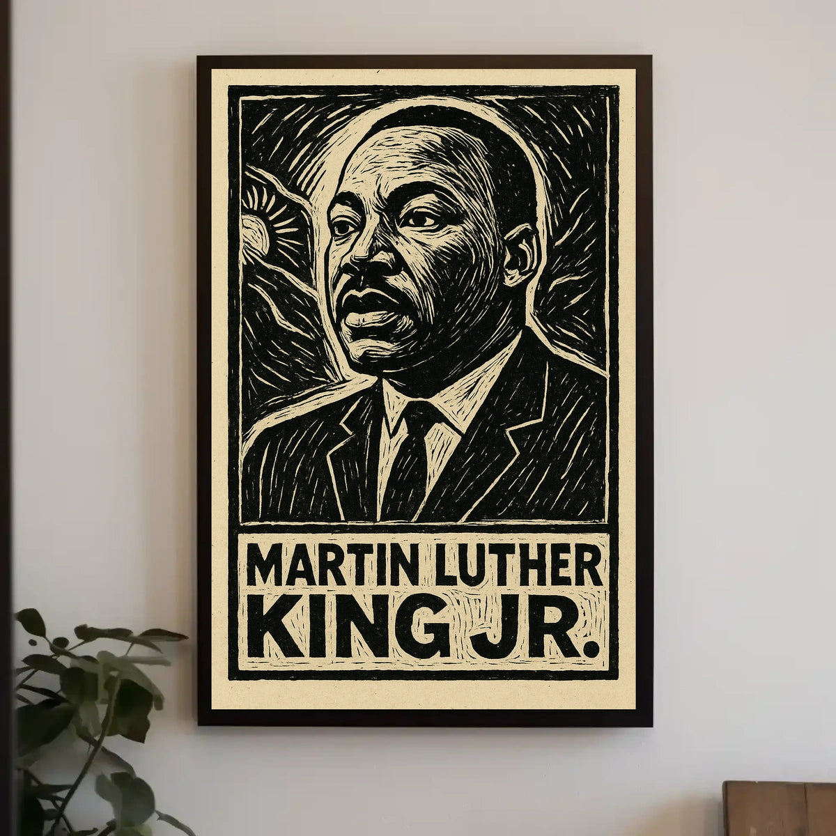 Martin Luther King Jr. Inspirational Poster