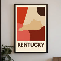 Kentucky A Modern Tribute Poster