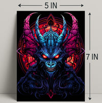 Infernal Visage Poster PosterGoat