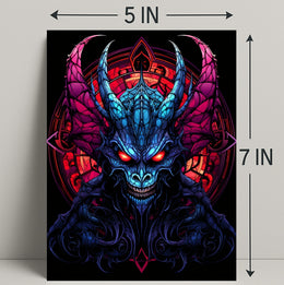 Infernal Visage Poster PosterGoat