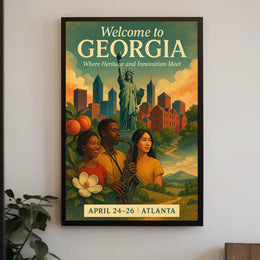 Welcome To Georgia Poster