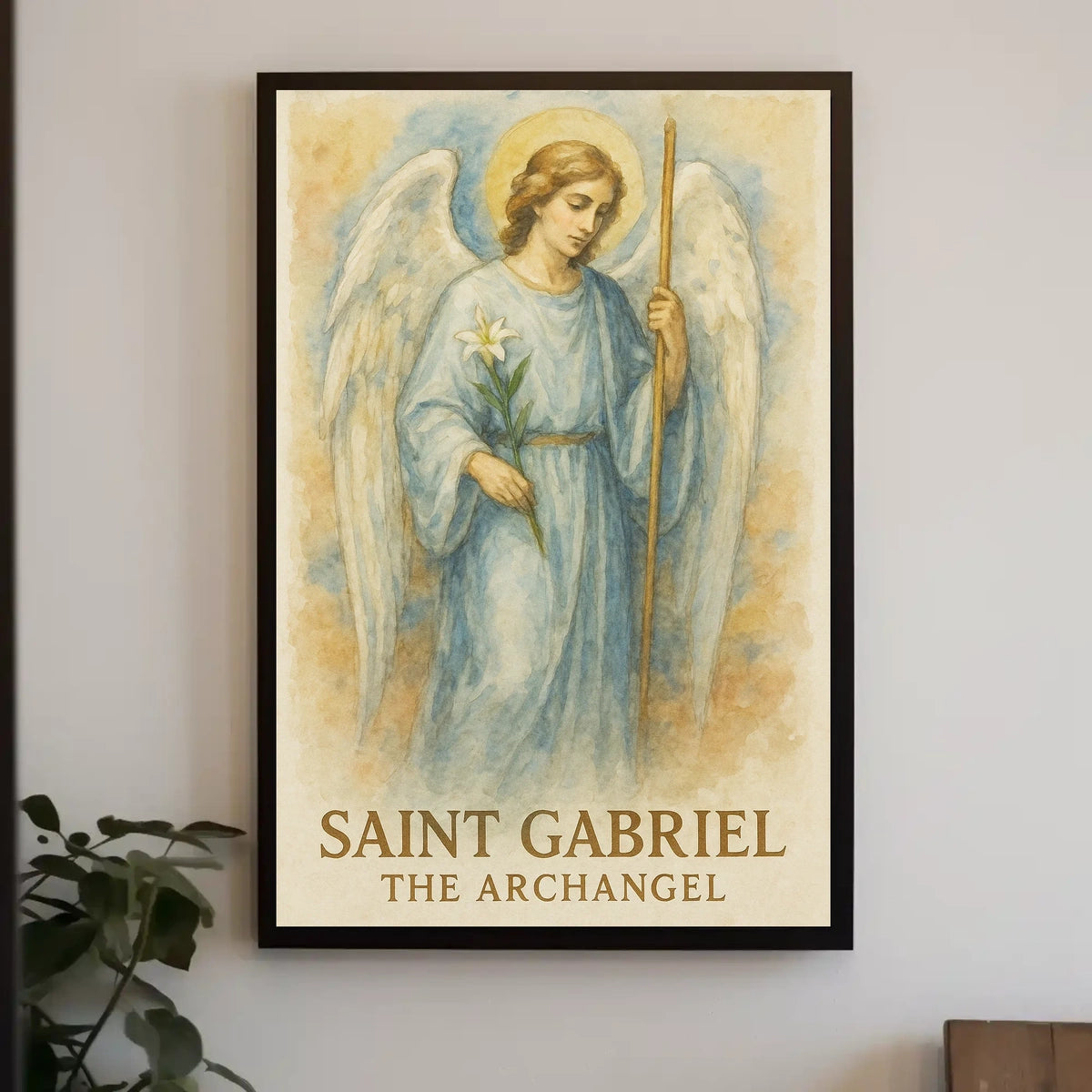 Saint Gabriel the Archangel Poster