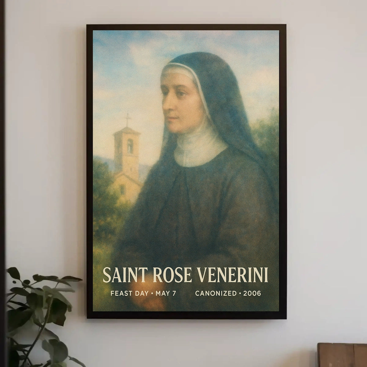 Saint Rose Venerini Poster