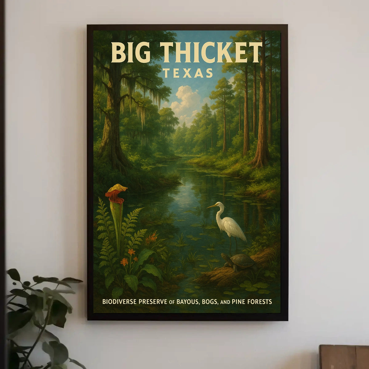 Big Thicket Texas Poster