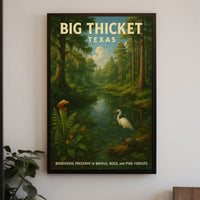 Big Thicket Texas Poster