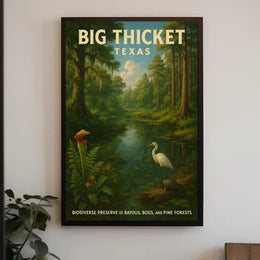 Big Thicket Texas Poster