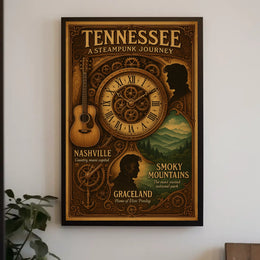 Tennessee A Steampunk Journey Poster