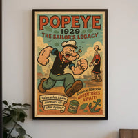 Popeye 1929 Art Poster POP-129