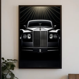 Elegance On Wheels Poster
