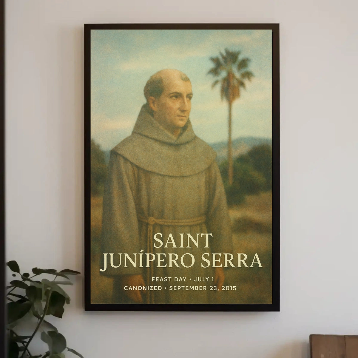 Saint Junípero Serra Poster