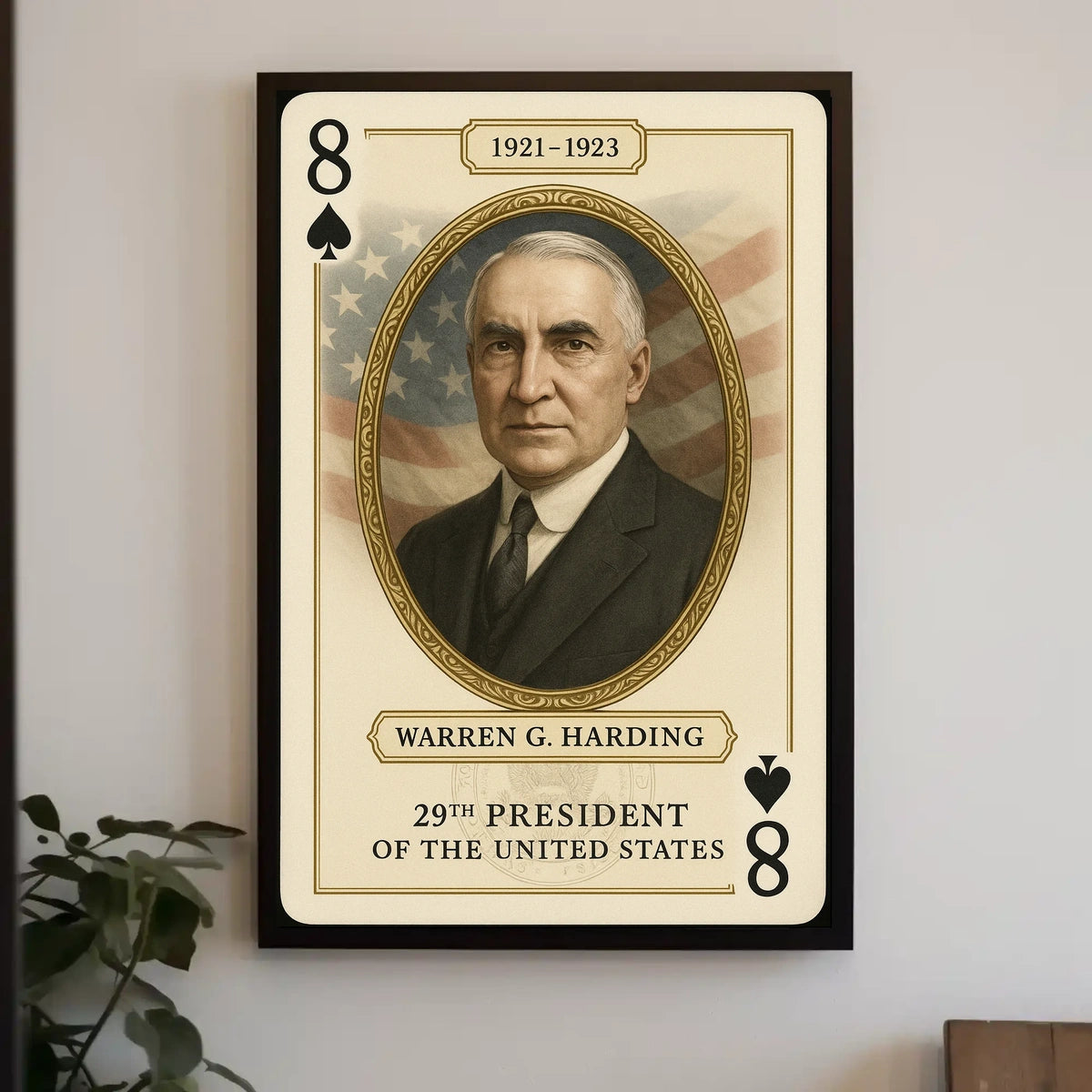 Warren Harding Presidency Poster